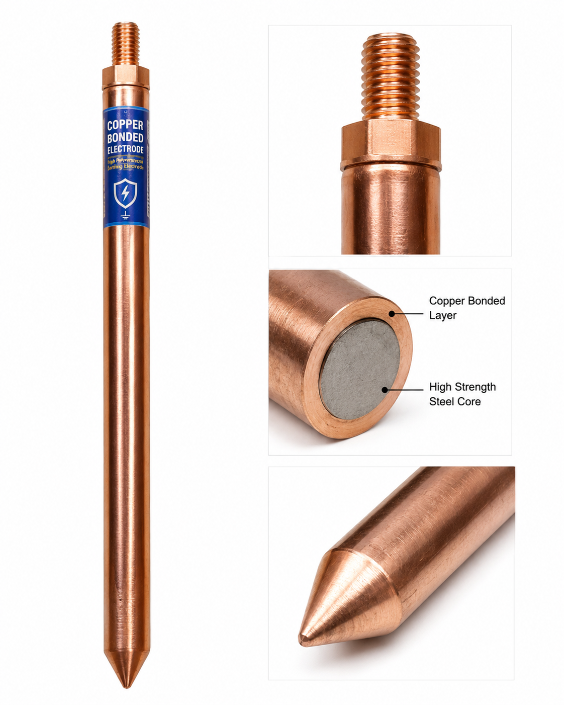 Copper Bonded Electrode
